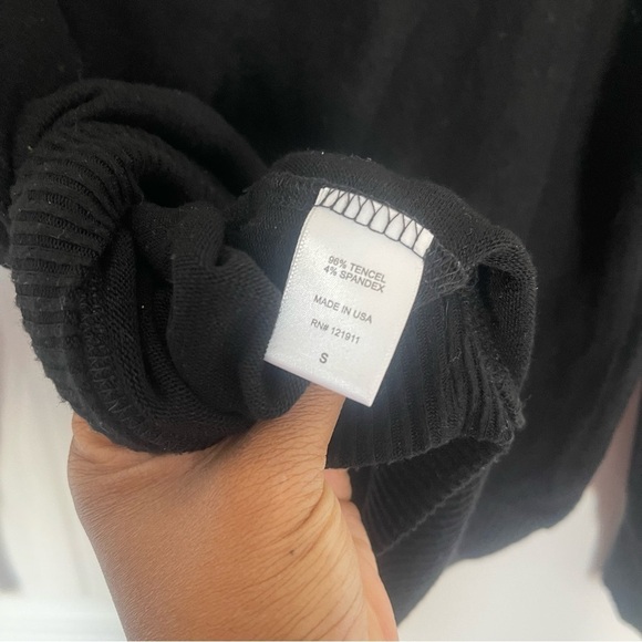 LNA Revolve Back Cut Out Light Sweater - Picture 6 of 6